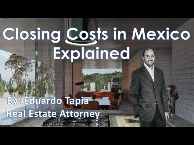 How long does it take to close a property deal in CDMX?