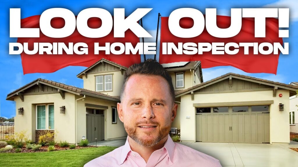 What are the red flags to look for during a property visit?